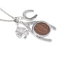 preview thumbnail 4 of 6, American Coin Treasures Lucky Irish Penny Wish Bone Necklace