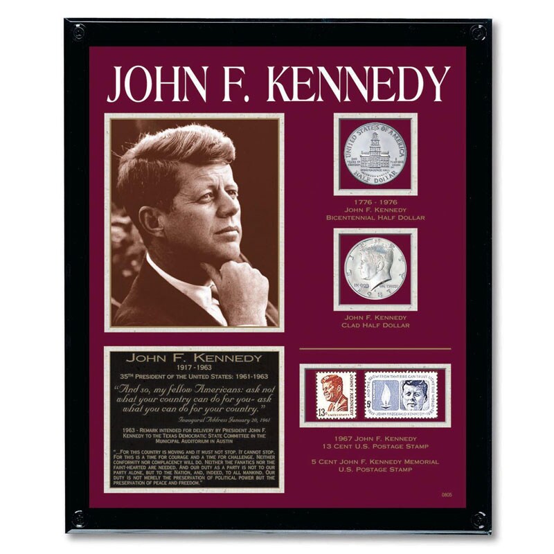 American Coin Treasures Kennedy Framed Tribute Collection