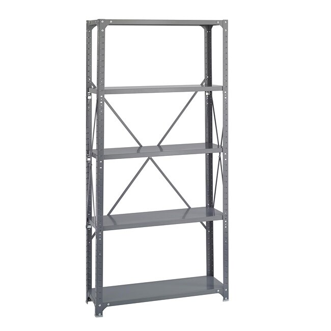 Safco 5-shelf 36-inch Wide x 12-inch Deep x 72-inch High 