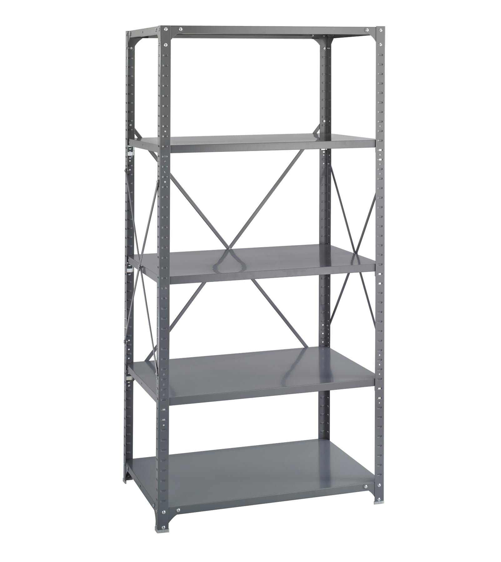 Safco Commercial Steel Shelving 350 pound Capacity 5 shelf Shelf Kit