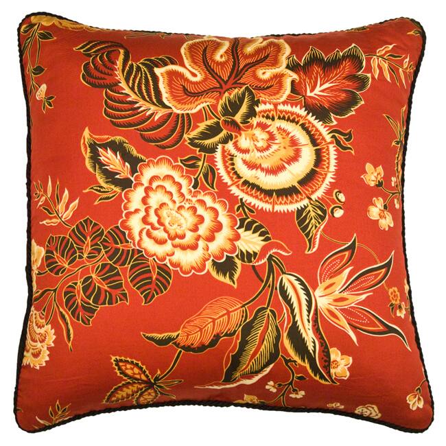Rose Tree Carlton Square Decorative Pillow