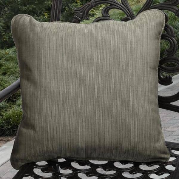 Blazing Needles 4-Piece 18-in x 18-in Sage Green Indoor Decorative Pillow  in the Throw Pillows department at