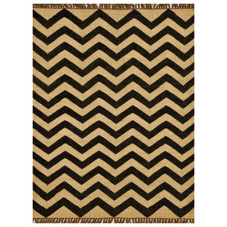 Hand wove Kilim Wool Rug (8 X 11)