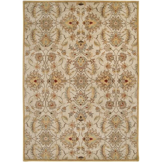 Hand-tufted Stage Gold Wool Area Rug (8' x 11')