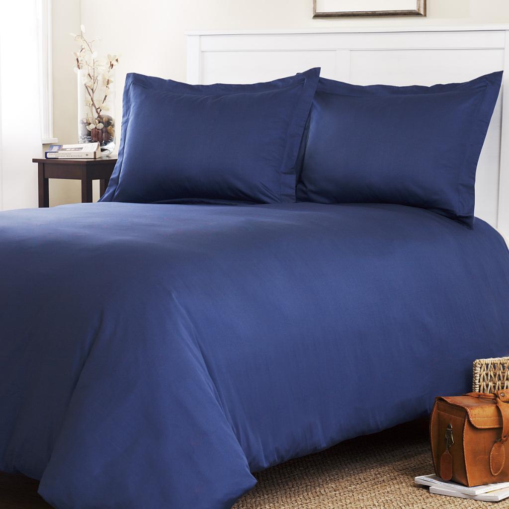 Roxbury Park Solid Navy Queen Size 3 Piece Duvet Cover Set Free Roxbury Park Solid Navy Queen Size 3 Piece Duvet Cover Set