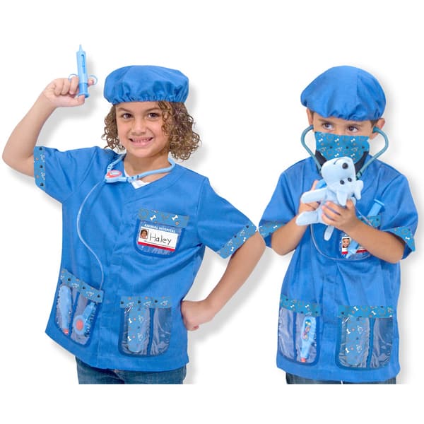 slide 2 of 5, Melissa & Doug Veterinarian Role Play Costume Set