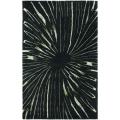 Safavieh Handmade Soho Black/ Green New Zealand Wool Rug - 7'6 x 9'6