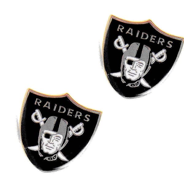 Oakland Raiders Logo Earrings