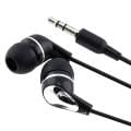 INSTEN Black/ Silver 3.5mm In-ear Stereo Headset for Apple iPhone 4S/ 5/ 5S/ 6