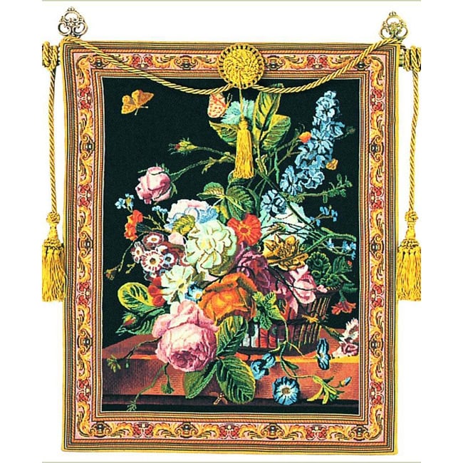 Tuscany European Multicolored Tapestry Wall Hanging