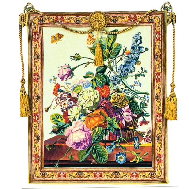 Tuscany European Floral Tapestry Wall Hanging