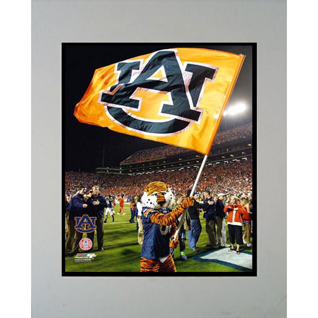 Encore Select Auburn University Tiger Double Matted Photo