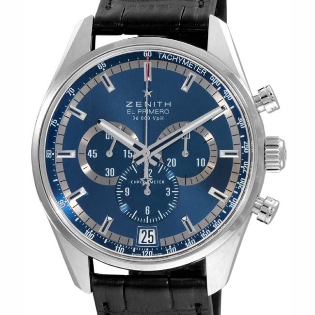 Zenith Mens El Primero Charles Vermot Chronograph Watch   13008319