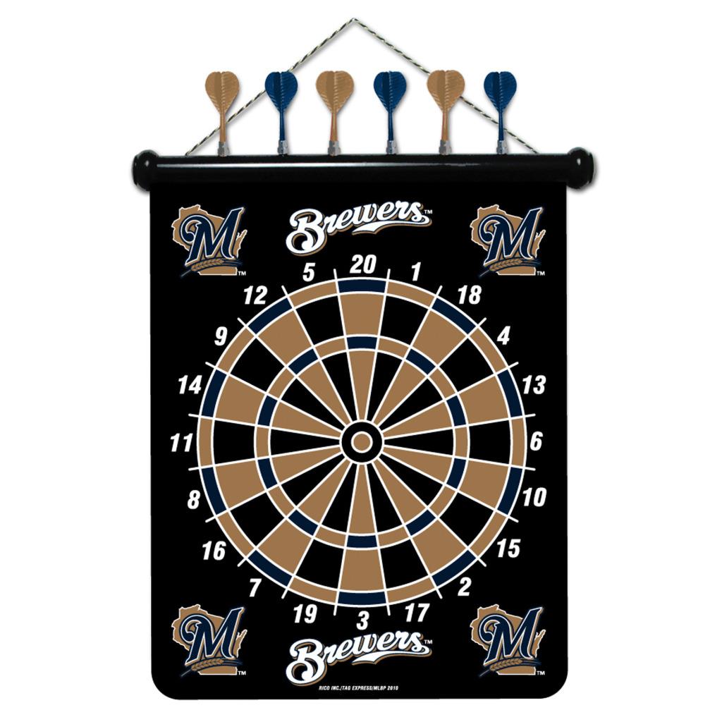 Milwaukee Brewers Magnetic Dart Board