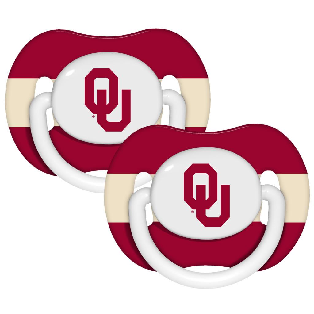 Oklahoma Sooners Pacifiers (Pack of 2)