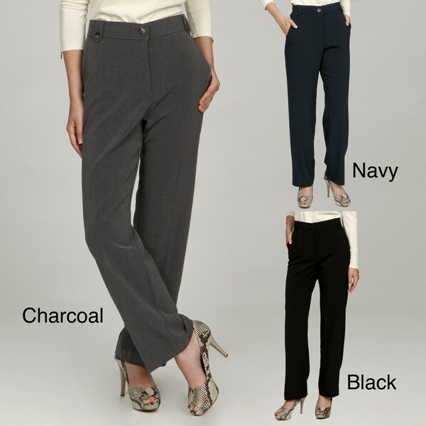 Counterparts Women's Tummy Control Pants - 13605522 - Overstock.com ...