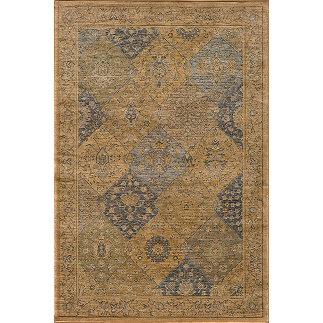 Preston Blue Panel Rug (311 X 57)