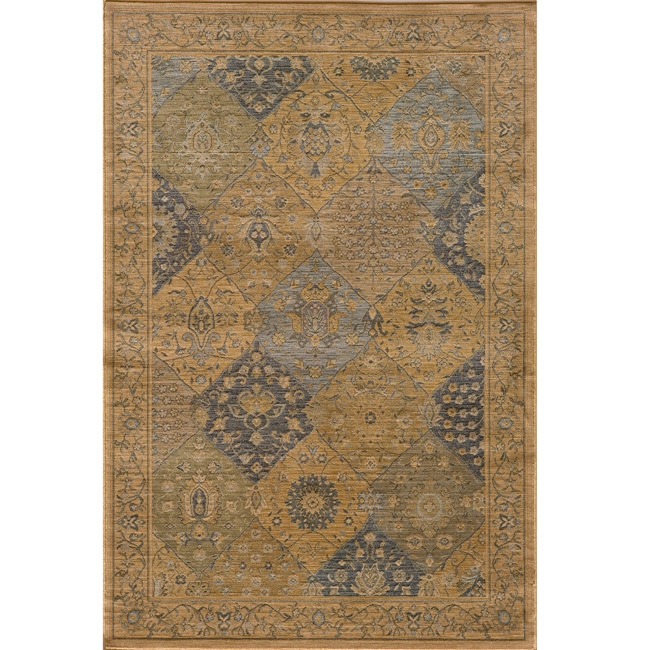 Preston Blue Panel Rug (710 X 910)