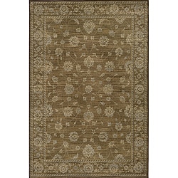 Preston Kashan Brown Rug (3'11 x 5'7) 3x5   4x6 Rugs