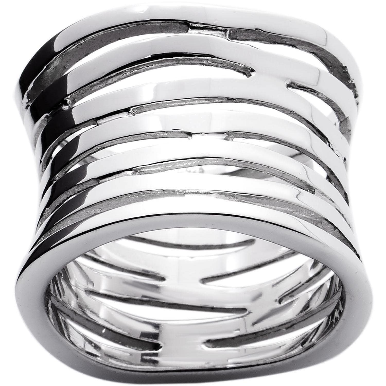 silver multi tiered band msrp $ 133 00 sale $ 58 49 off msrp 56