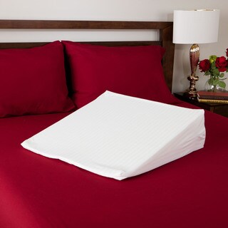 RELAX Wavy Inclined Side-Sleeper Memory Foam Wedge Pillow