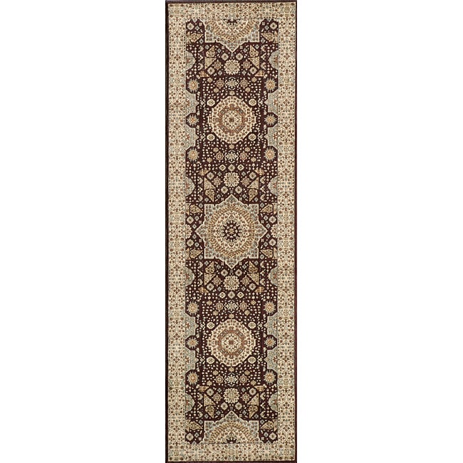 Preston Brown Tabriz Rug (23 X 76)