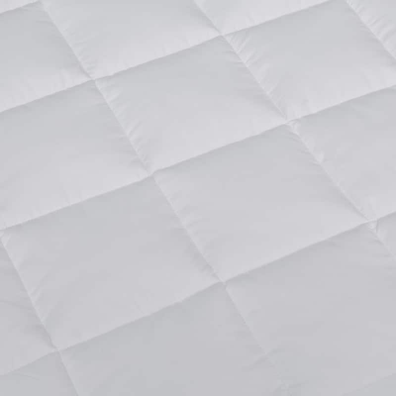 Slumber Solutions 3-inch Memory Foam and 1.5-inch Fiber Mattress Topper