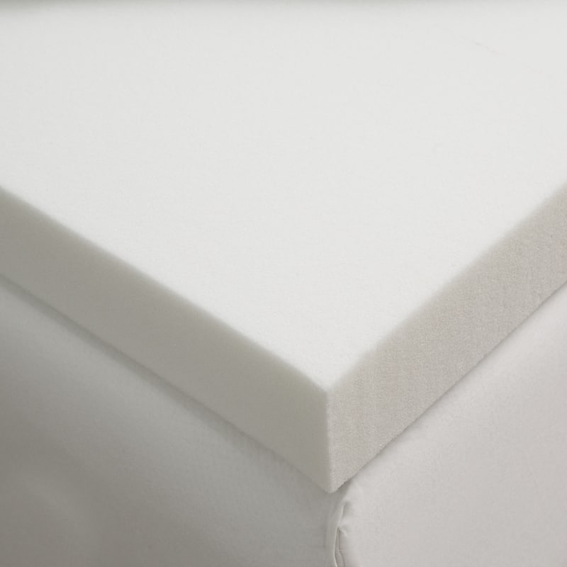 Slumber Solutions 3-inch Memory Foam and 1.5-inch Fiber Mattress Topper