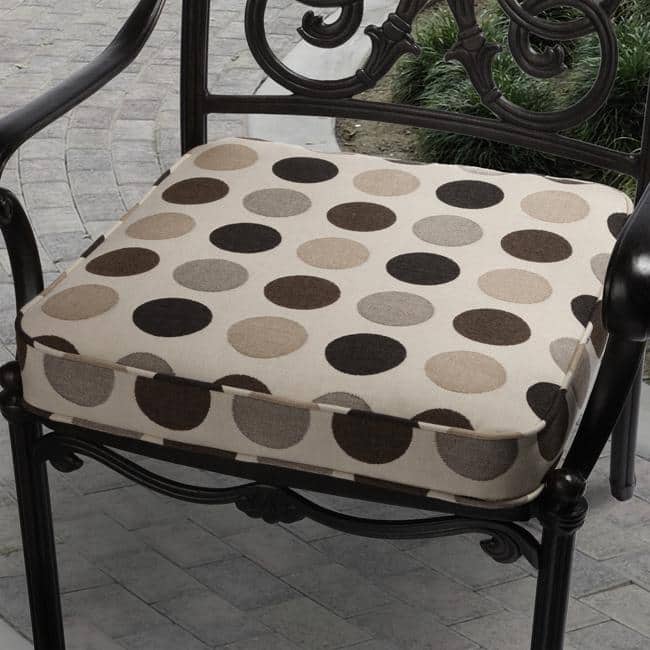 Clara Brown Outdoor Cushion Made with Sunbrella