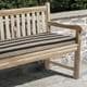 Shop Clara 48-inch Indoor/ Outdoor Brown/ Black Stripe ...