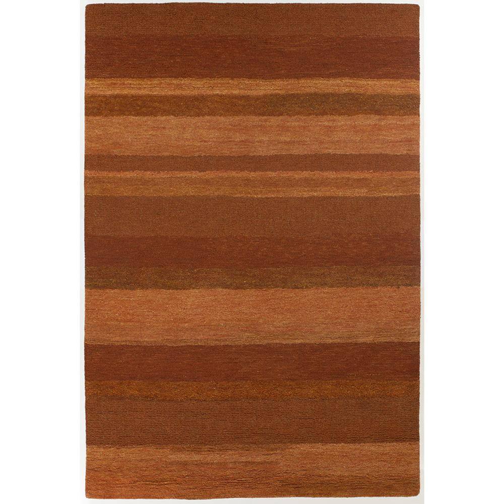 Hand-Tufted Mandara New Zealand Wool Area Rug (4' x 6') - 4' x 6'