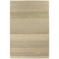 Artist's Loom Hand-tufted Casual Stripes Wool Rug (6'x9') - 6' x 9'