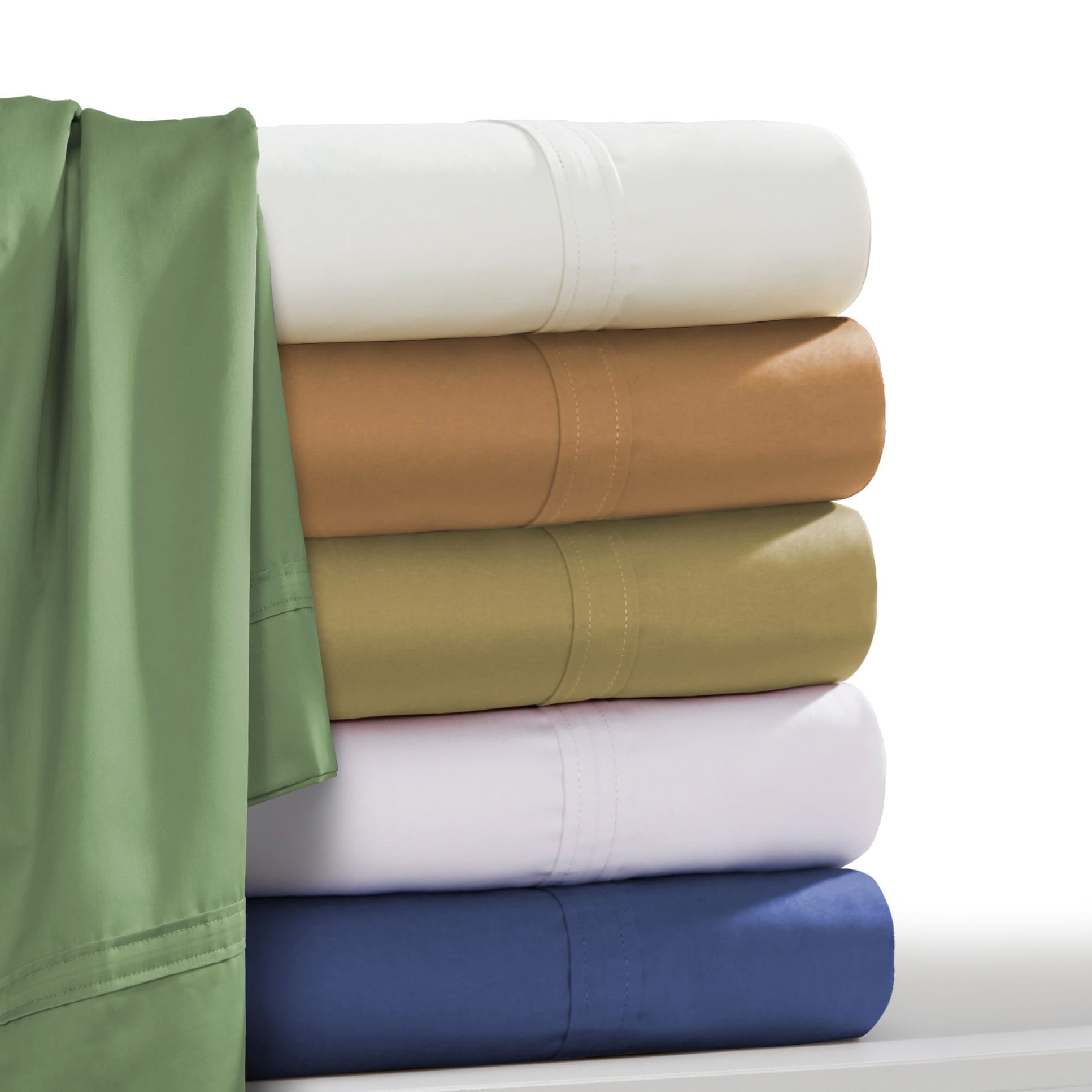 Tribeca Living Egyptian Cotton 500 Thread Count Extra Deep Pocket Sheet Set White Size Queen