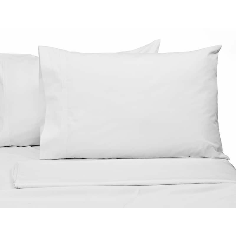 Egyptian Cotton 500 Thread Count Extra Deep Pocket Solid Bed Sheet Set