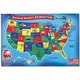 preview thumbnail 1 of 5, Melissa & Doug U.S.A. (United States) Map Floor Puzzle - 51 Pieces