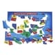 preview thumbnail 4 of 5, Melissa & Doug U.S.A. (United States) Map Floor Puzzle - 51 Pieces