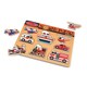 preview thumbnail 2 of 0, Melissa & Doug Vehicles Sound Puzzle, 8 Pieces - Multi