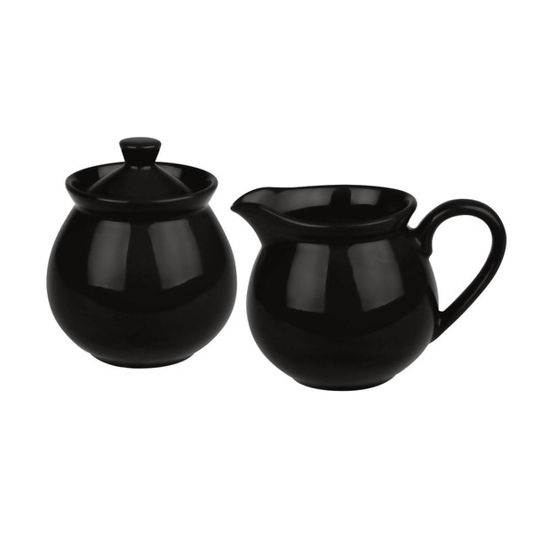 Shop Waechtersbach Fun Factory Black Creamer and Sugar Set Free