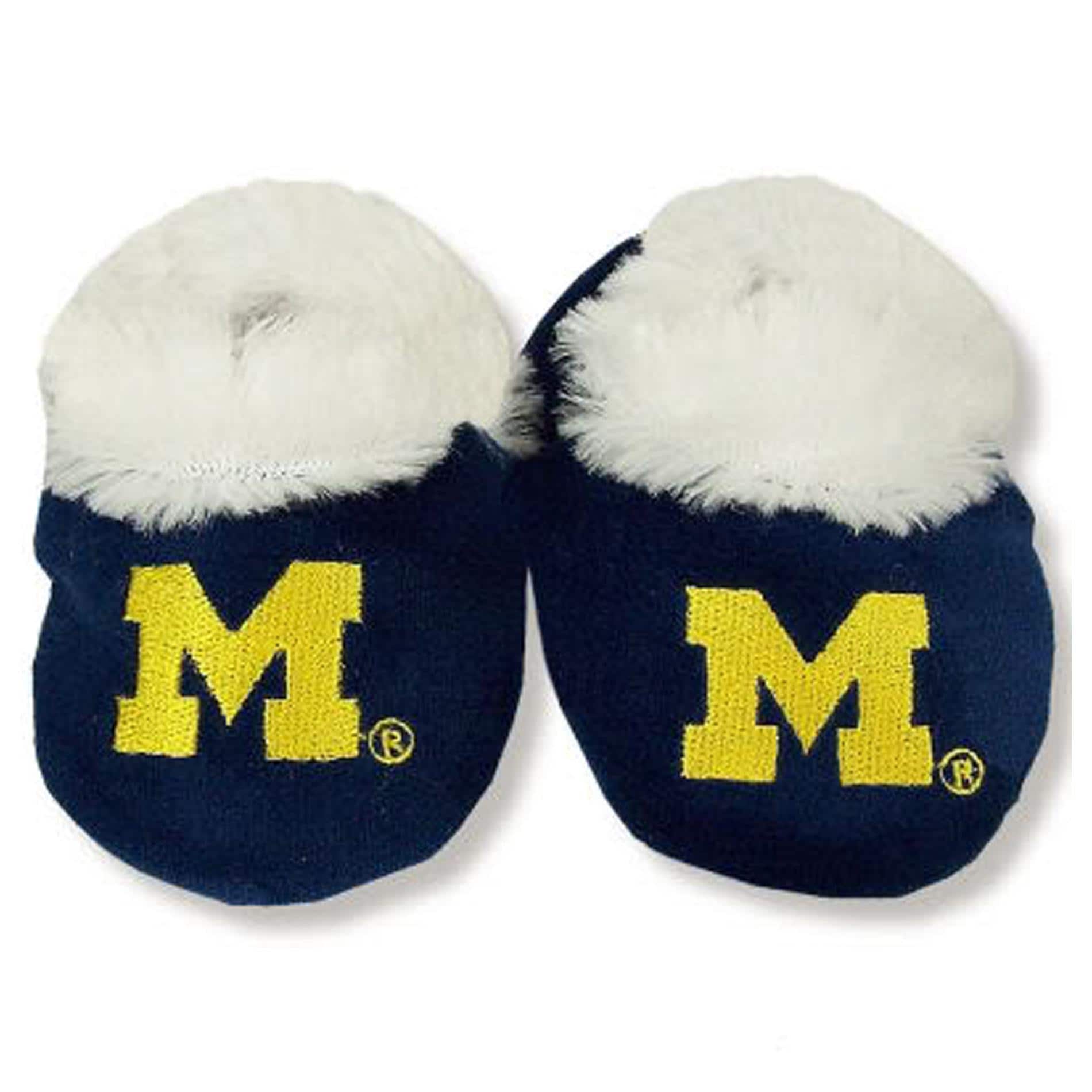 Michigan Wolverines Baby Bootie Slippers  ™ Shopping