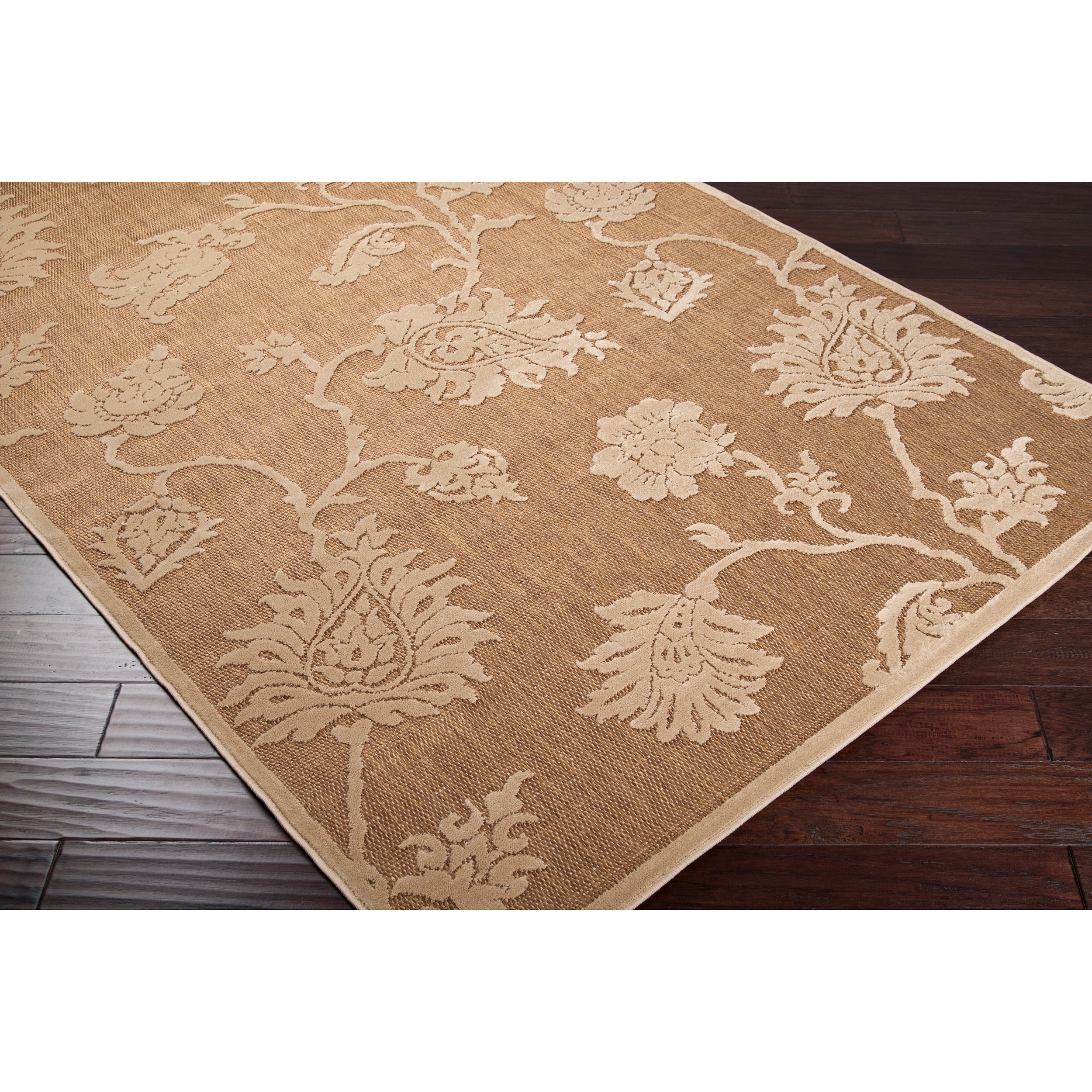 Woven Brookline Indoor/outdoor Floral Rug (5 X 76)