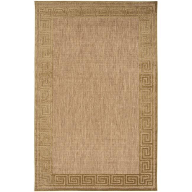 Woven Charlestown Indoor/outdoor Geo Border Rug (39 X 58)