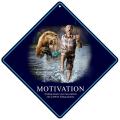Rico Industries Motivation Metal Crossing Sign