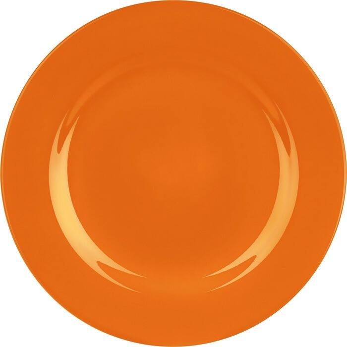 Waechtersbach Fun Factory Orange Dinner Plates (Set of 4)