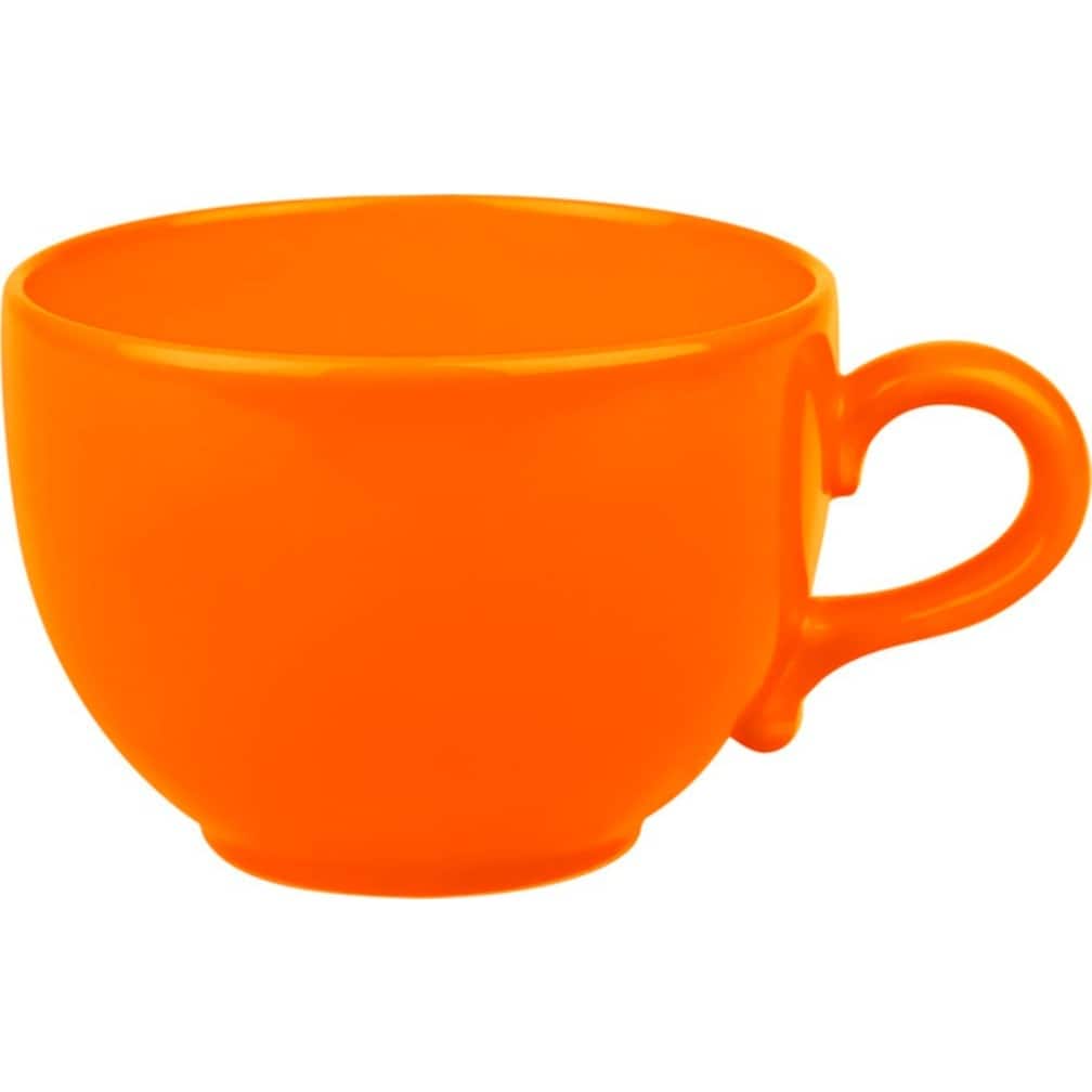 Waechtersbach Fun Factory Orange Jumbo Cups (Set of 4)