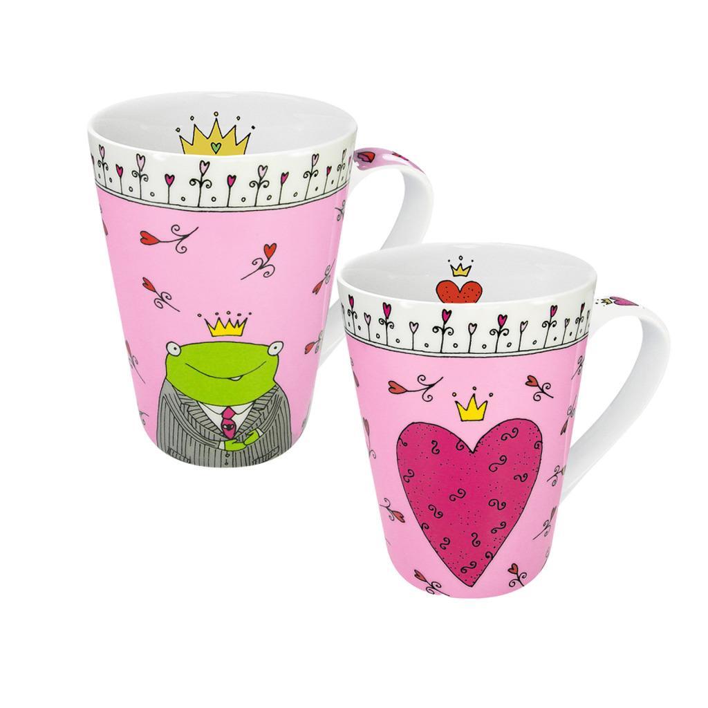 Konitz Princess And Prince Of My Heart Mugs (set Of 2)