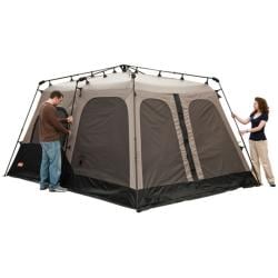tent coleman instant person gray camping eight rooms rainfly waterproof overstock tents footprint separately height sold amp