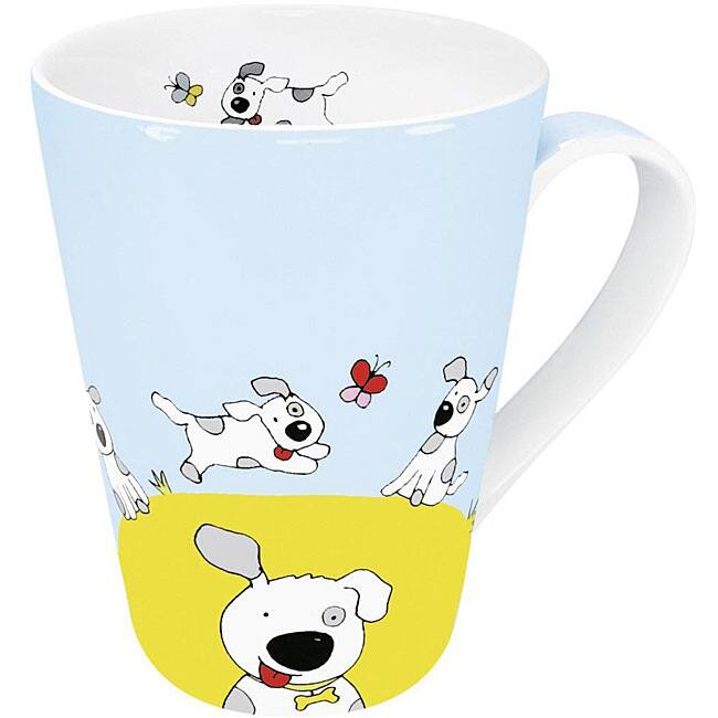 Konitz Globetrotter Dog Mugs (Set of 4)