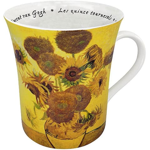 Konitz Les Fleurs Chez Les Peintres - van Gogh Mugs (Set of 4)