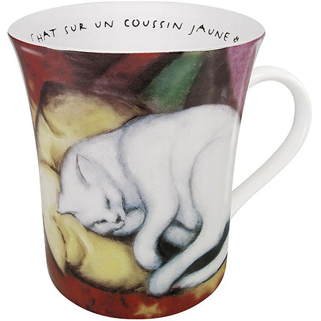 Konitz Les Chats Dans Lart   Marc Mugs (set Of 4)