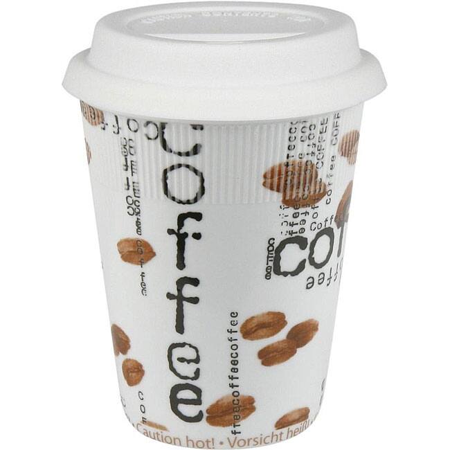 Konitz Coffee Collage Travel Mugs (Set of 4)